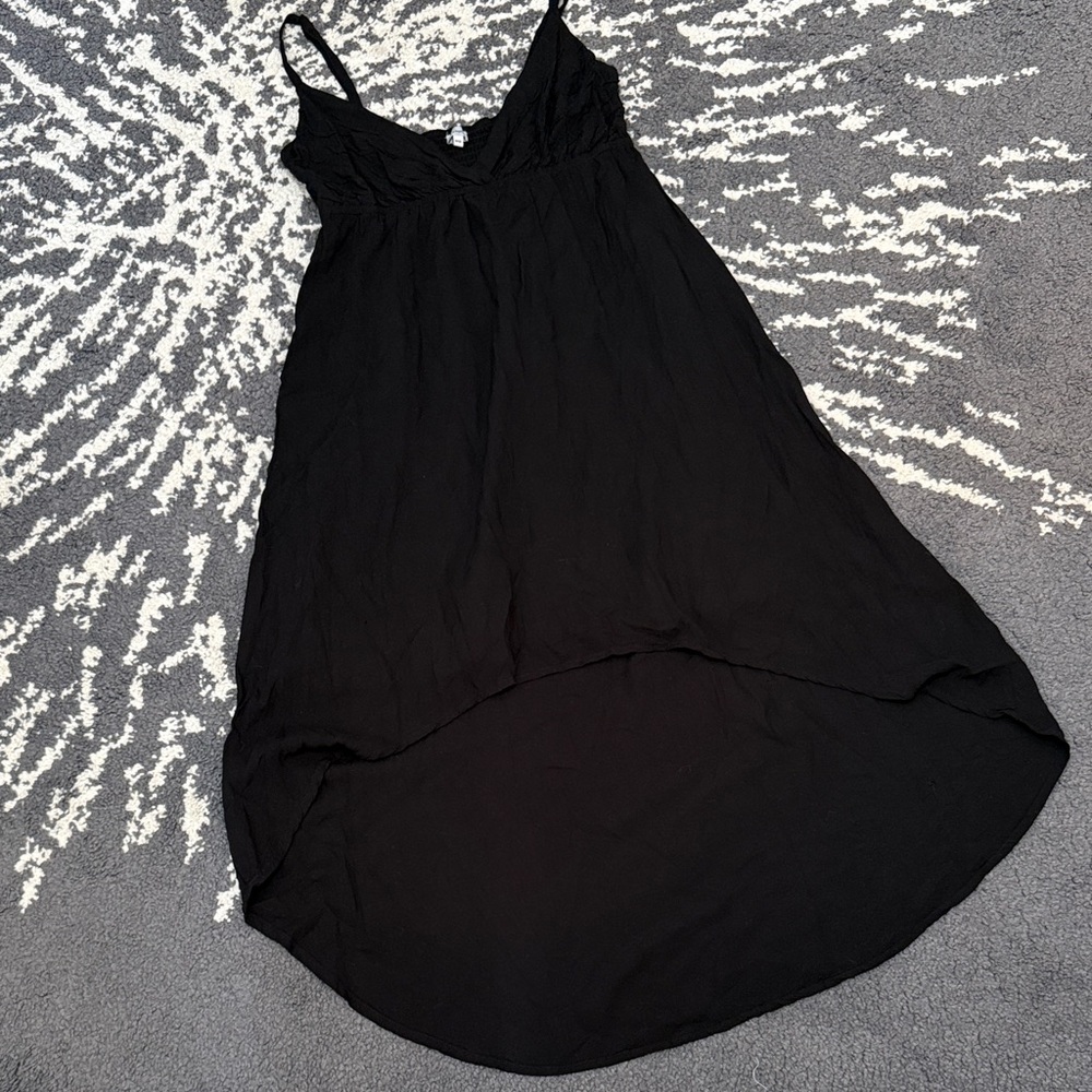 Kismet Black Gathered Bodice Dress - Picture 11 of 17